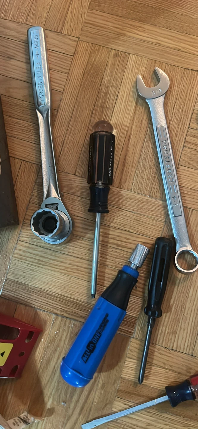 Craftsman and other assorted tools in toolbox - photo 4