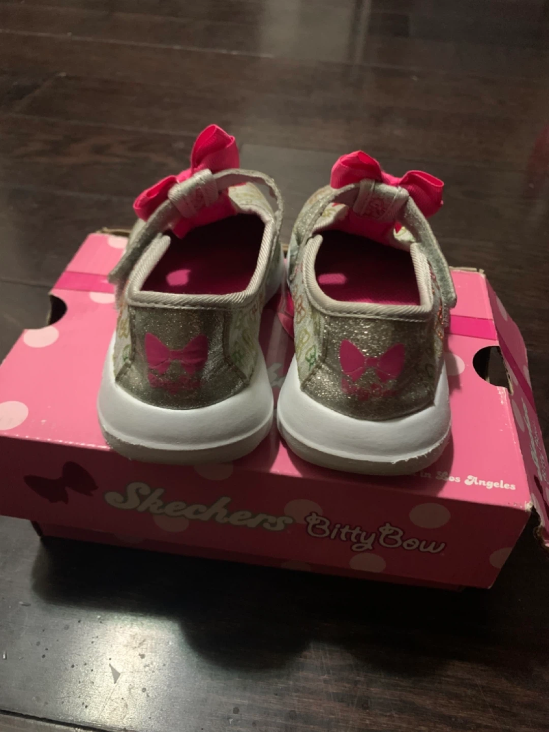 Skechers Bitty Bow Girls Shoes Size 7 - photo 3