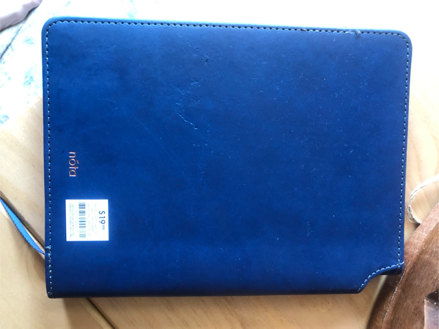 Nota Blue Journal with Mushroom Emblem - photo 3