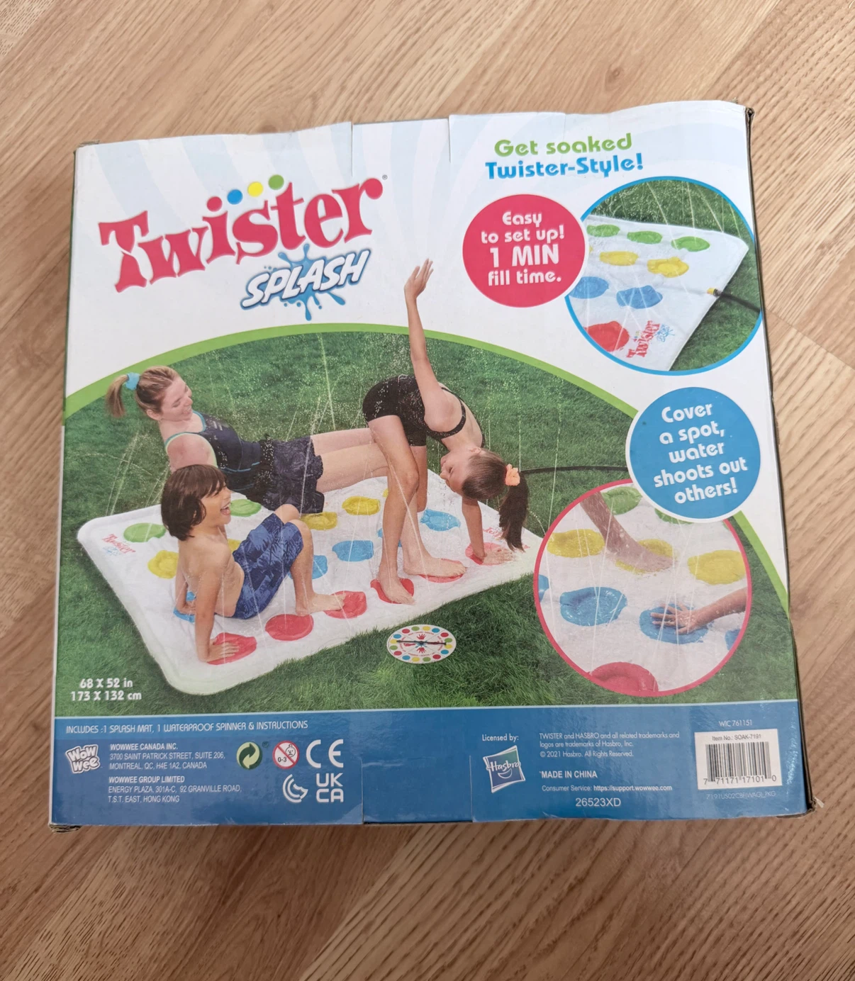 Twister Splash Water Game