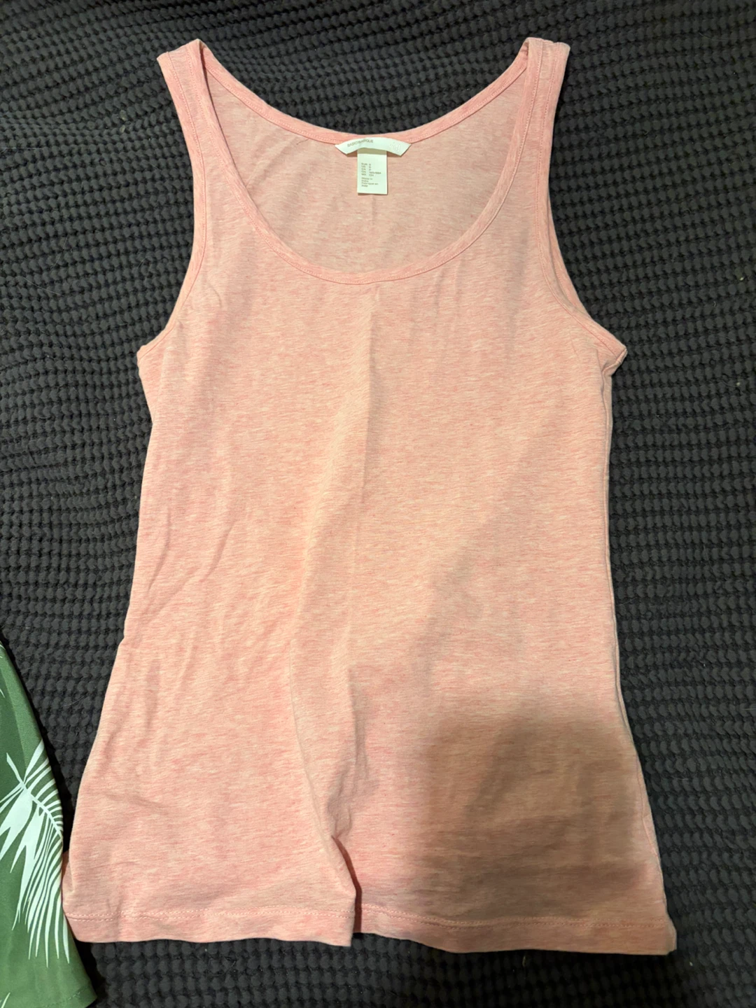 Pink Tank Top Size