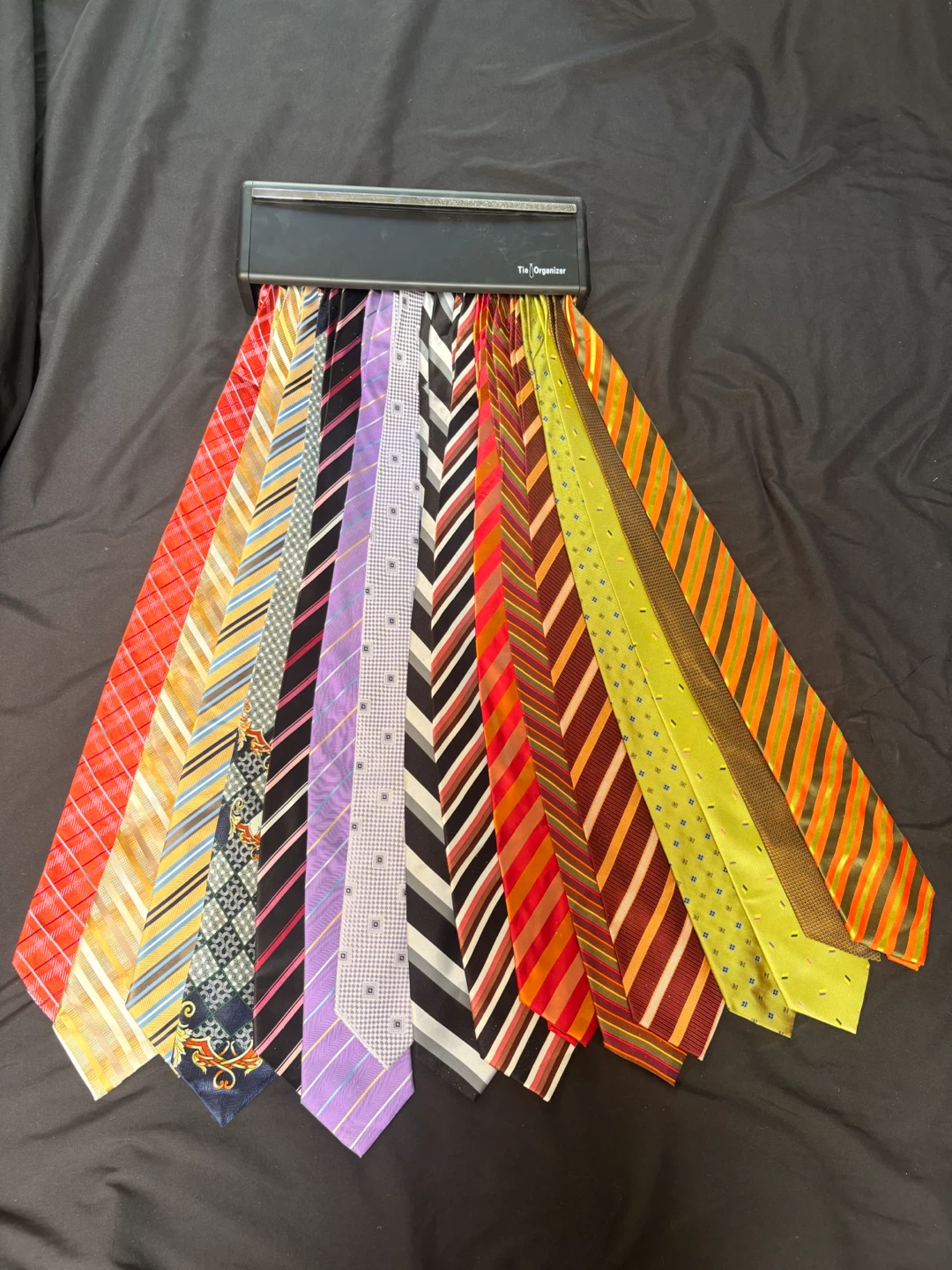 Tie Organizer Hanger with 16 ties