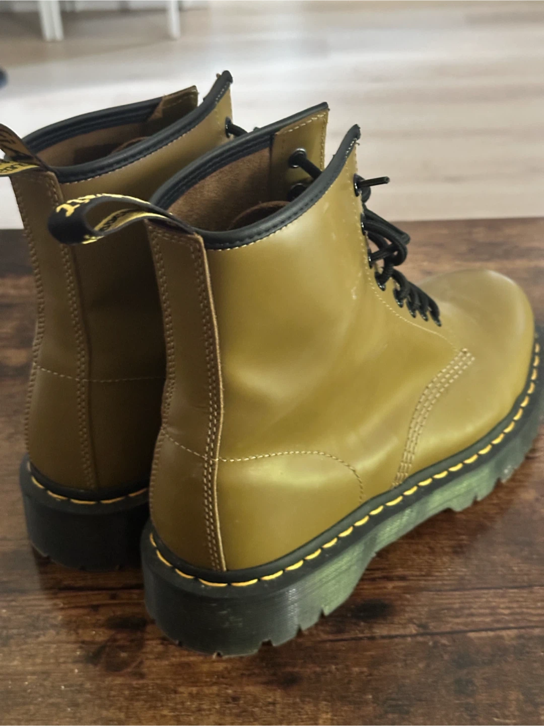Dr. Martens 1460 Boots - Olive Smooth - photo 2