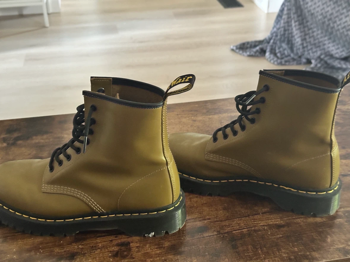 Dr. Martens 1460 Boots - Olive Smooth - photo 4