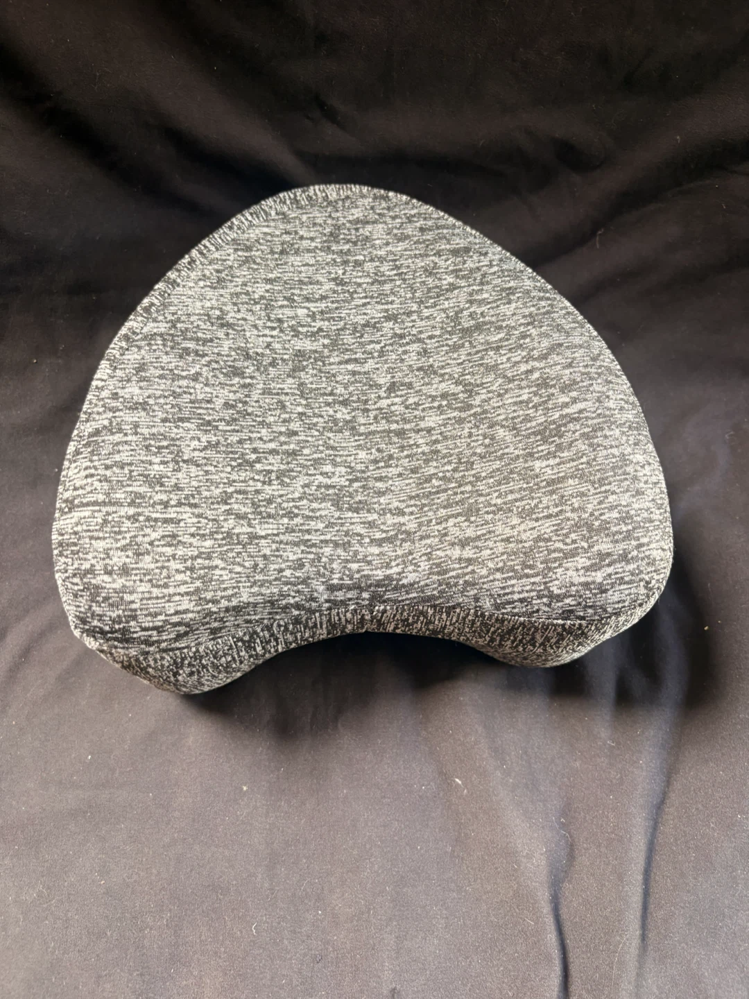 Grey Mélange Neck Pillow