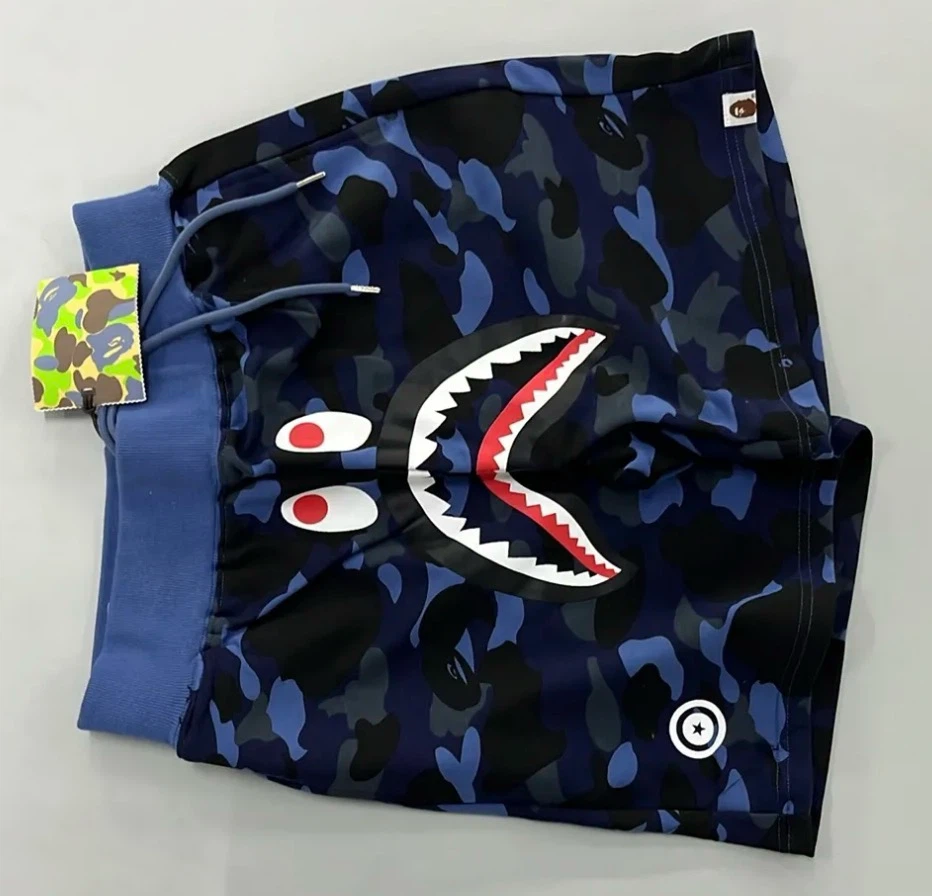 BAPE Shark Camo Shorts