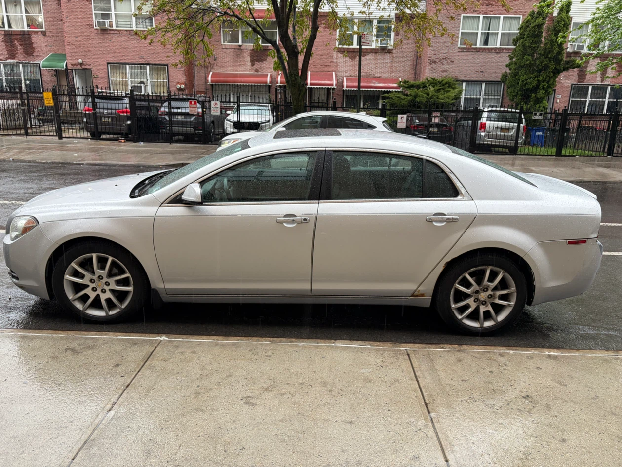 Silver Chevrolet Malibu Sedan LTZ