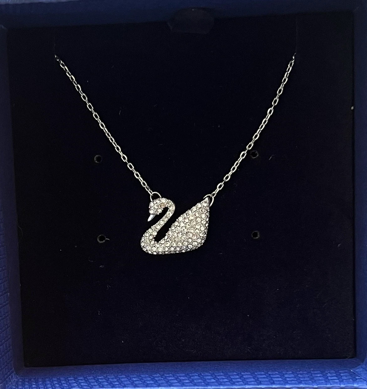 Swarovski Swan Necklace