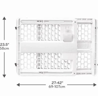 TWO Evenflo MemoryFit safety gates ideal for babies or pets) - photo 2