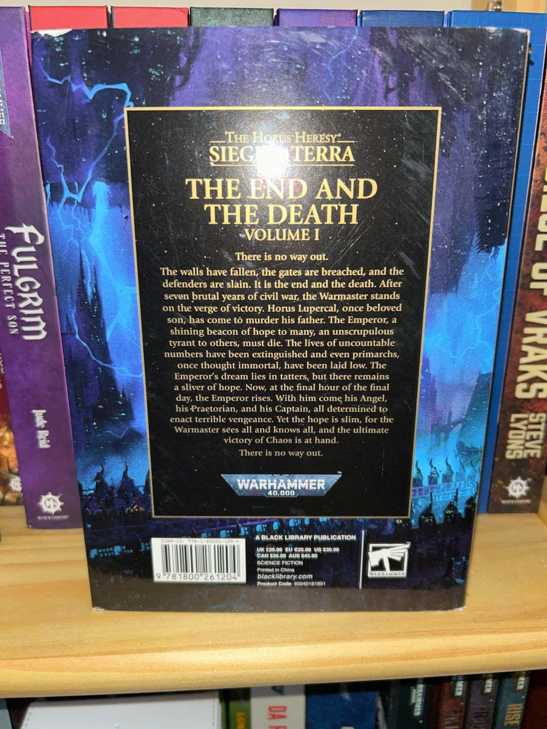 Siege of Terra The End and the Death Vol I (HC) - photo 2