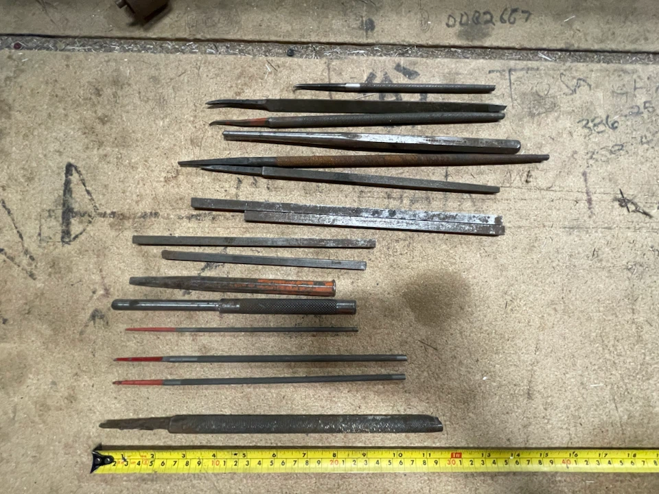 Lot of Tap and Die Holders and Files - photo 3