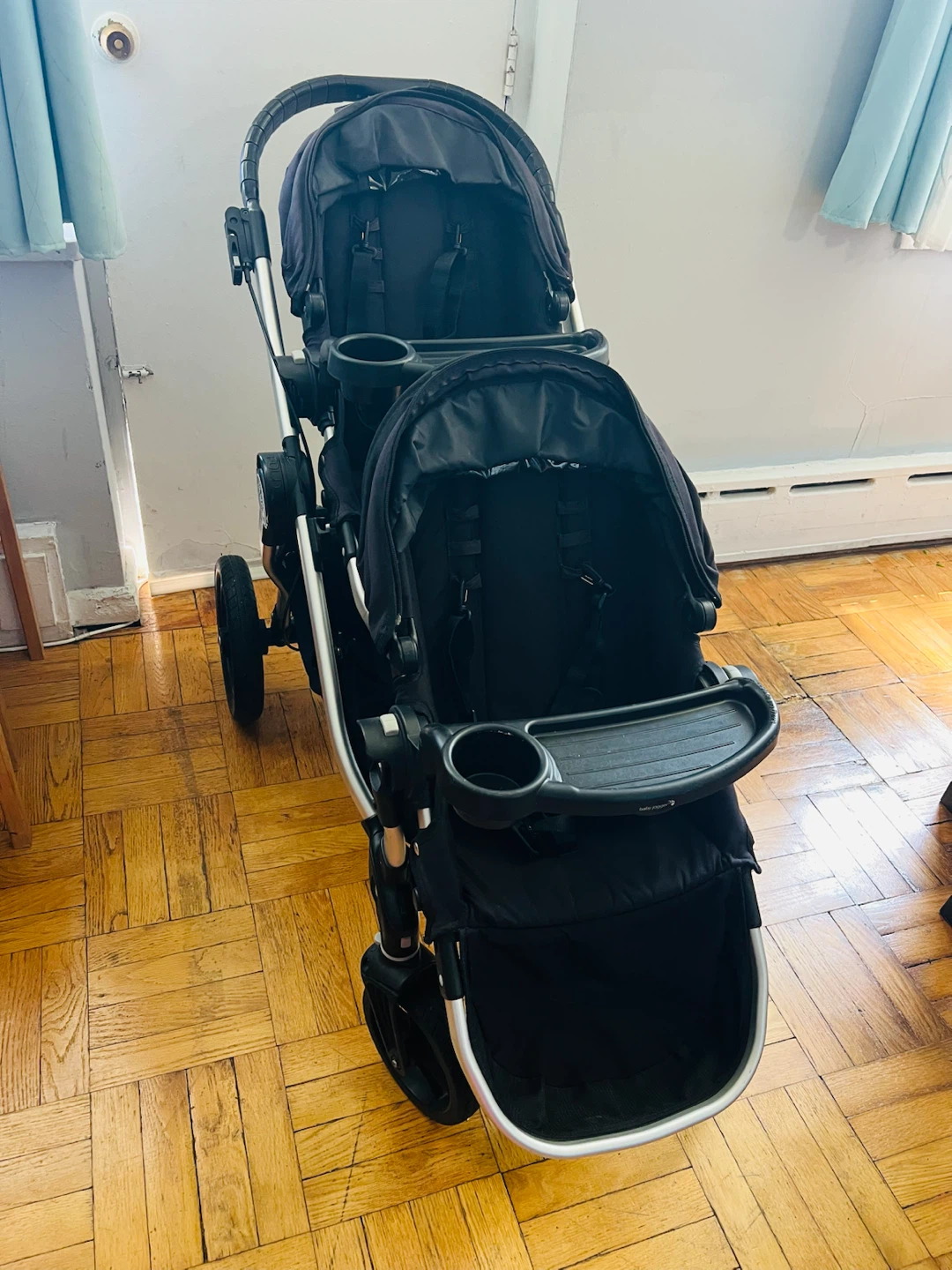 City Select Double Stroller w/ Glider and snack bars - photo 3