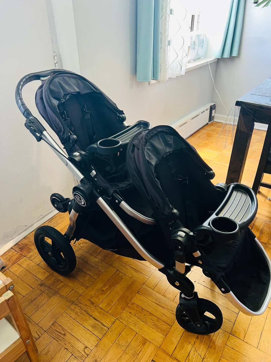 City Select Double Stroller w/ Glider and snack bars - photo 5
