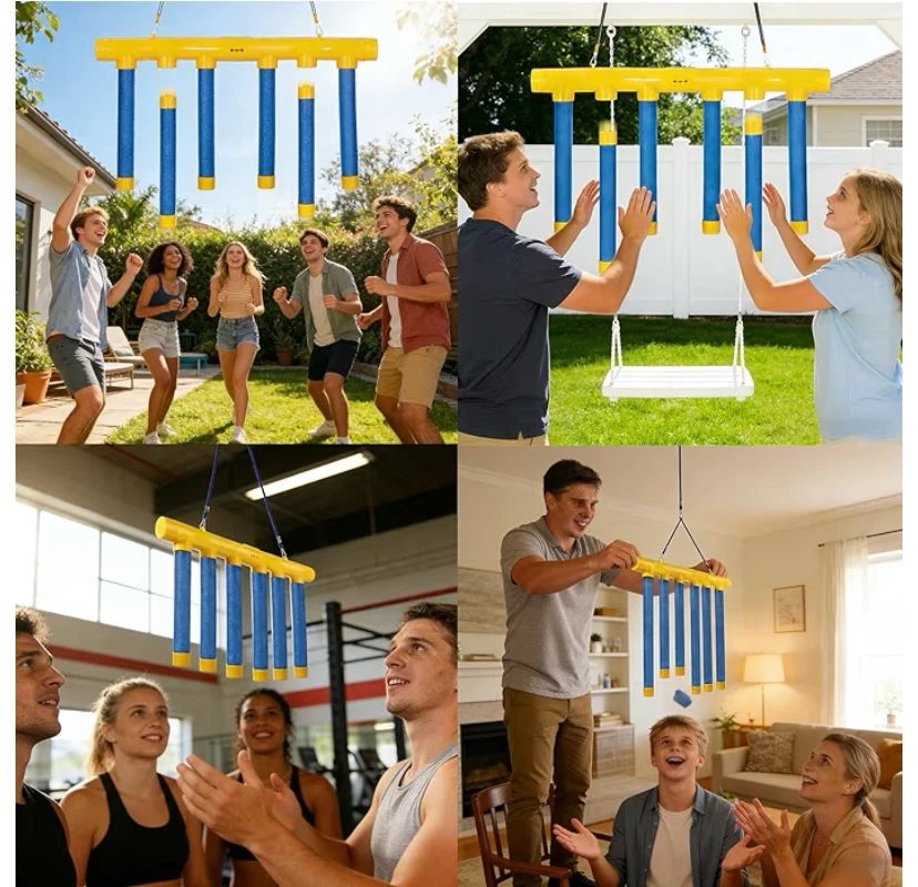 Reflex Drop Sticks Challenge Game Fun Party Game - photo 4