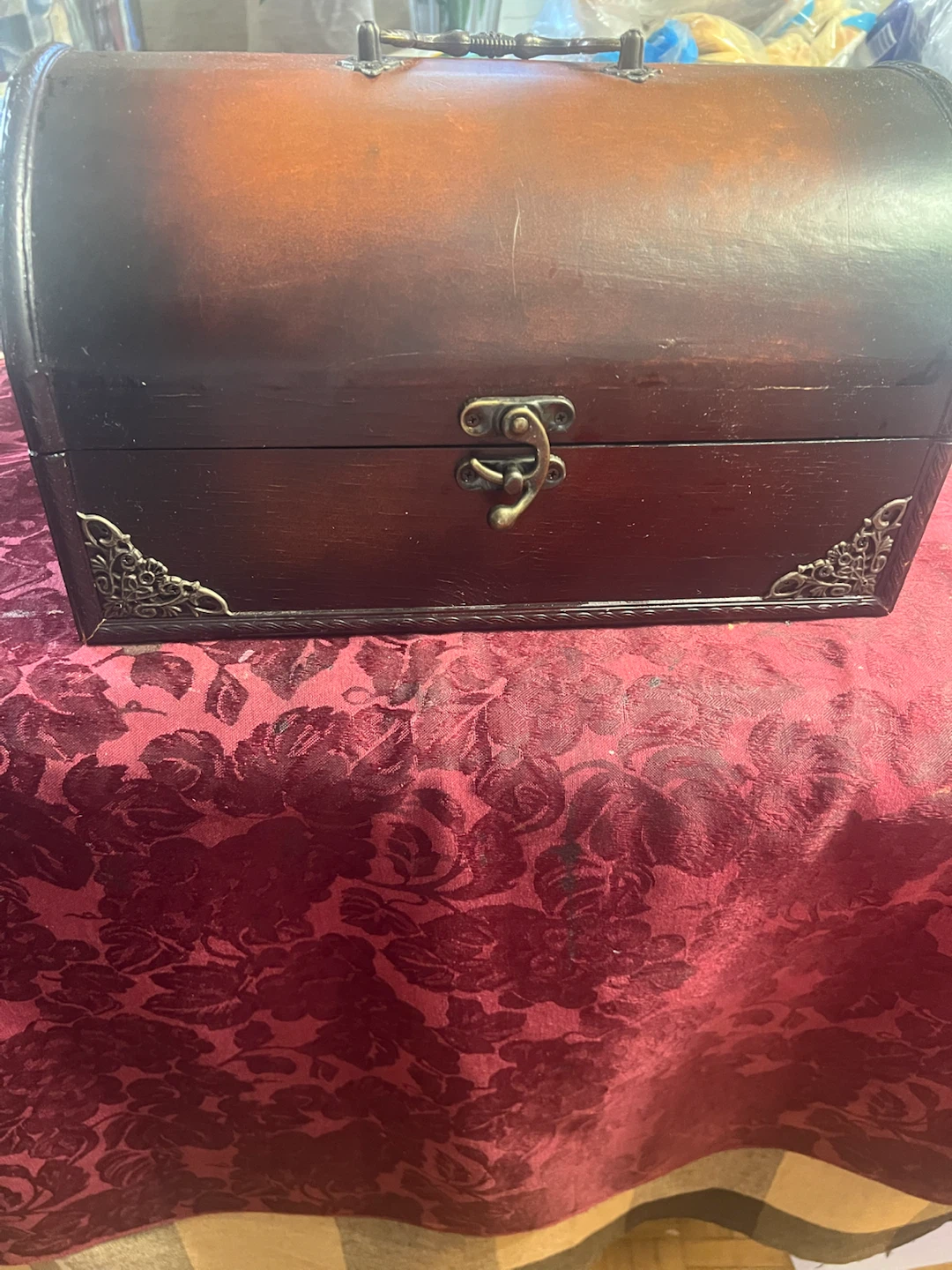 Wooden Decorative Chest Box