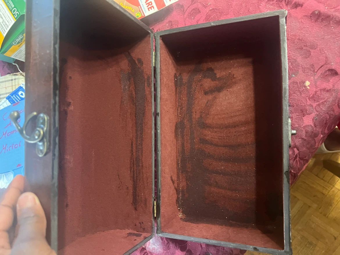 Wooden Decorative Chest Box - photo 5