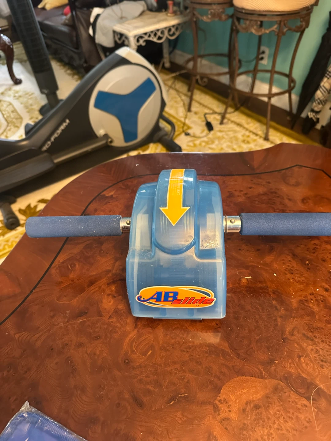 AB Slide Exercise Roller with Knee Pad - photo 2