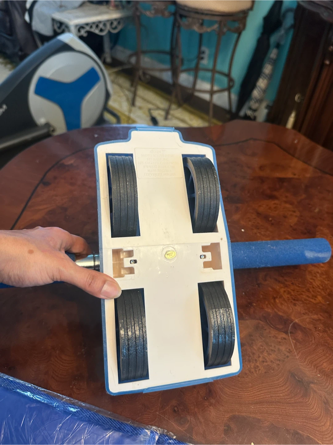 AB Slide Exercise Roller with Knee Pad - photo 4