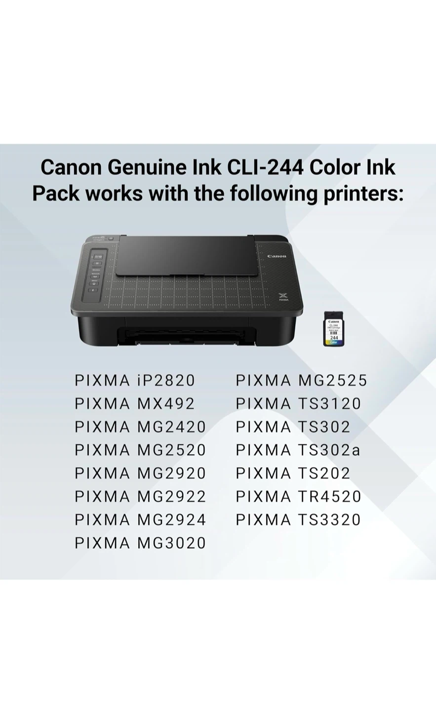 Canon CL-244 Color Ink Cartridge - photo 3