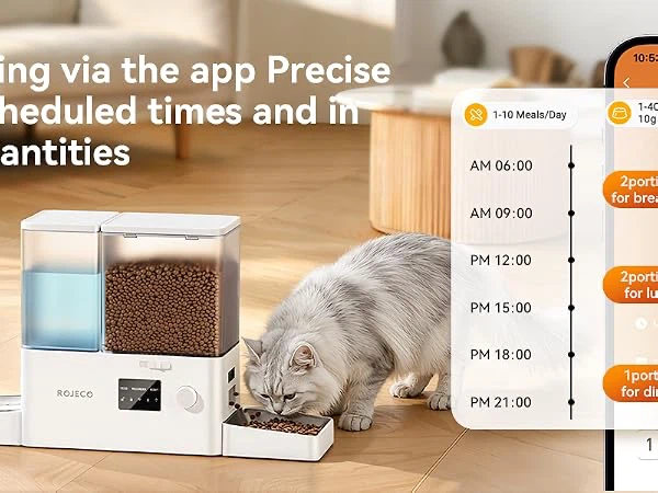 🔥Automatic Cat Feeder with Camera & Water Dispenser - photo 3