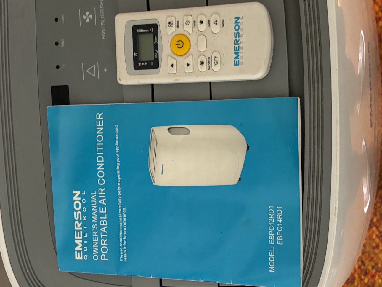 Emerson QuietKool Portable Air Conditioner EBPC12RDB1