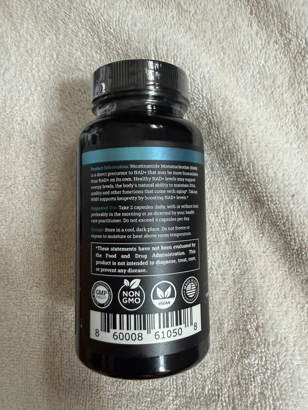 Black Forest NMN 1000mg Dietary Supplement - 60 Capsules - photo 3