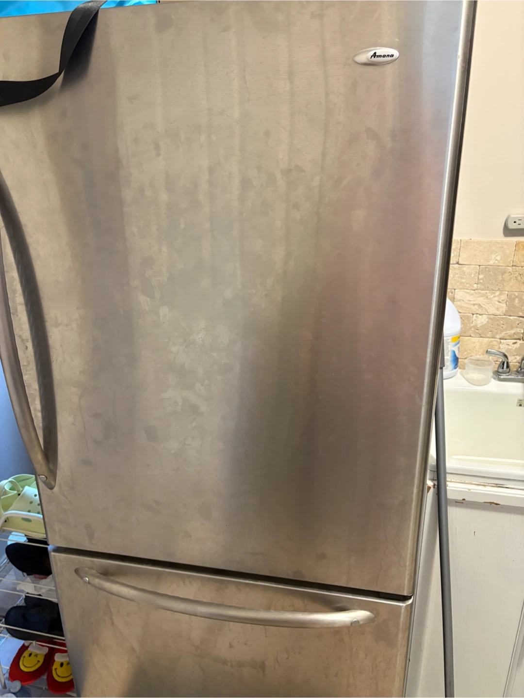 Amana Stainless Steel Refrigerator
