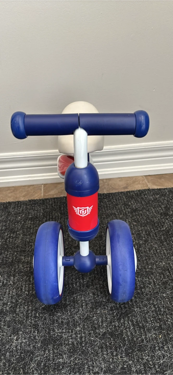 PERADIX Kids Balance Bike Red/White/Blue - photo 4