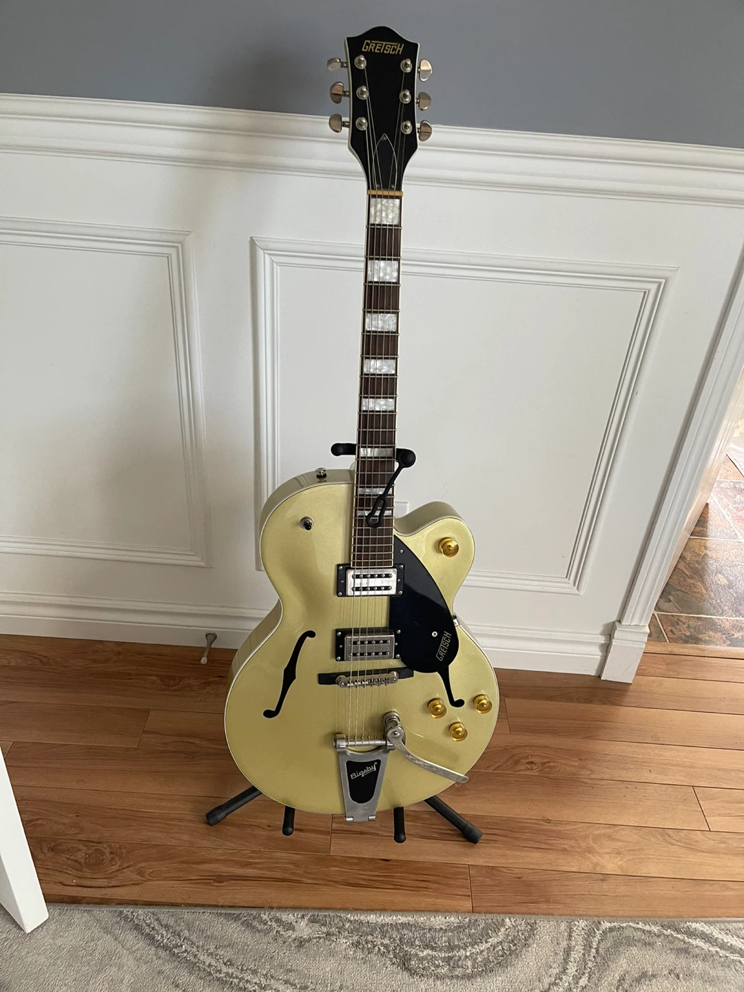 Gretsch Electric Hollow Body Guitar - Gold