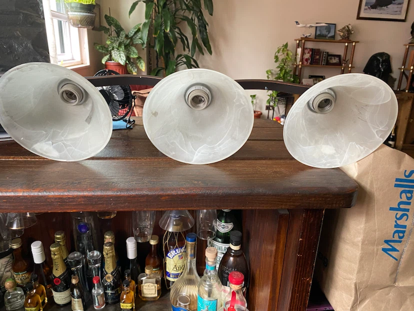 Volume Lighting 3-Light Antique Bronze Vanity Light - photo 2