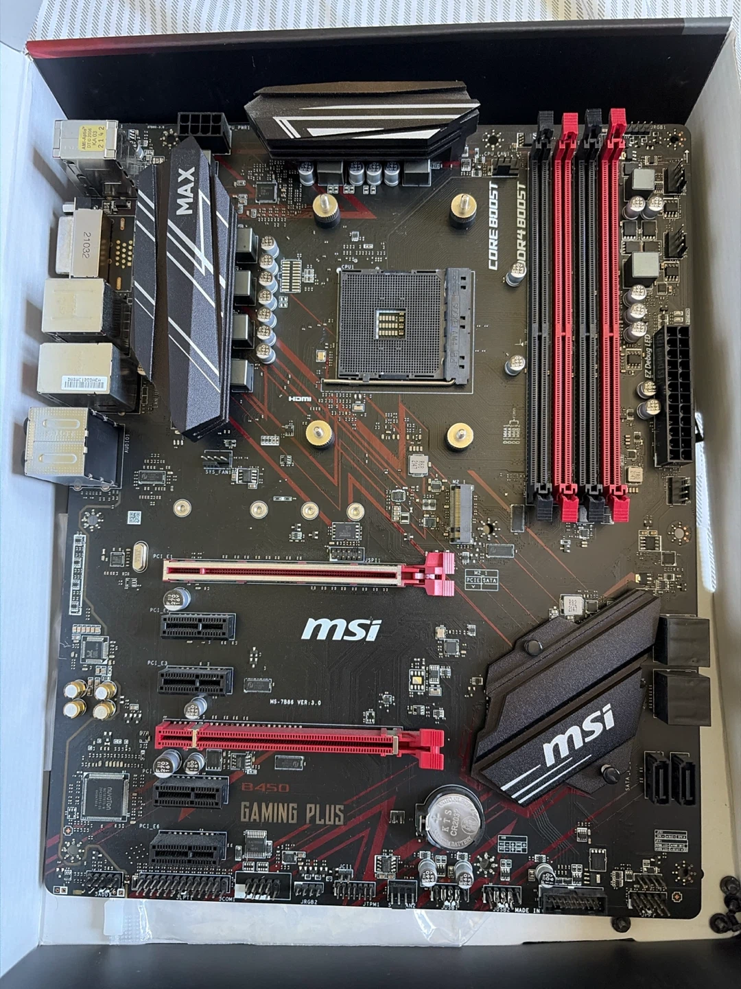 MSI B450 Gaming Plus Max - photo 2