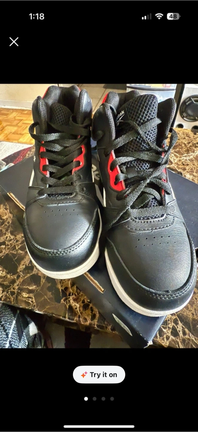 Reebok BB4500 Work High Top Sneakers