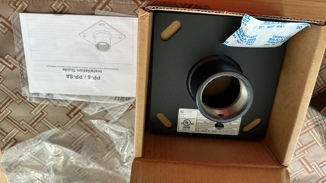 Premier Mounts PP-5 Ceiling Adapter Plate - photo 2