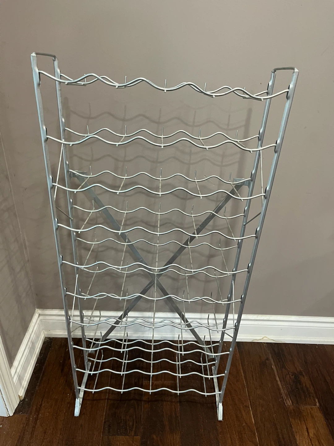 54-Bottle Metal Wine Rack - photo 2