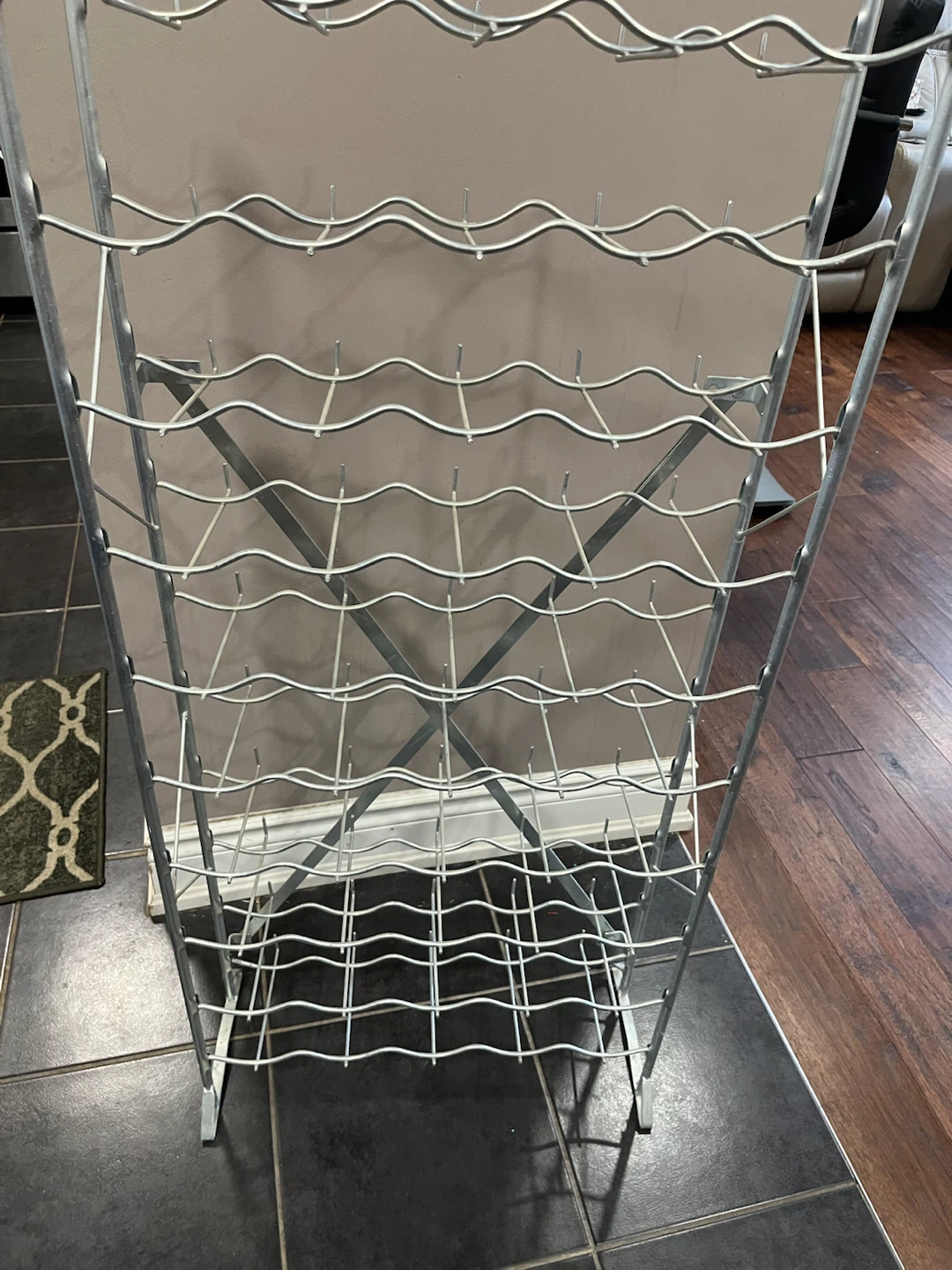 54-Bottle Metal Wine Rack - photo 3