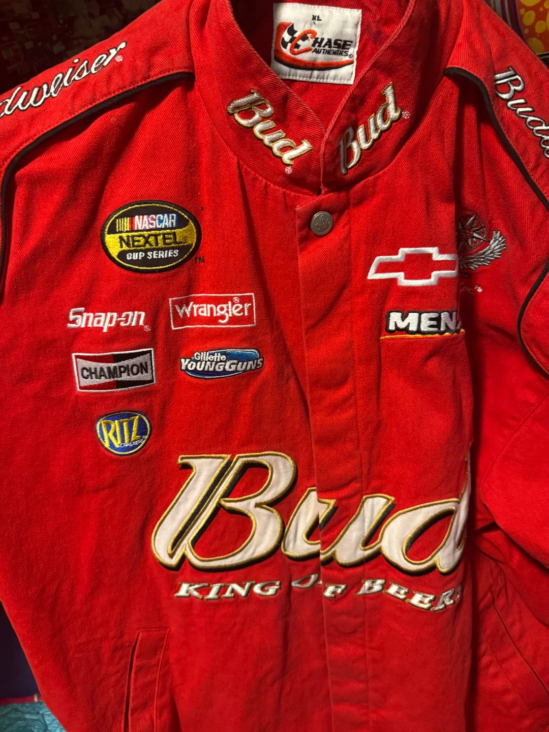 Budweiser King of Beers NASCAR Racing Jacket - photo 2