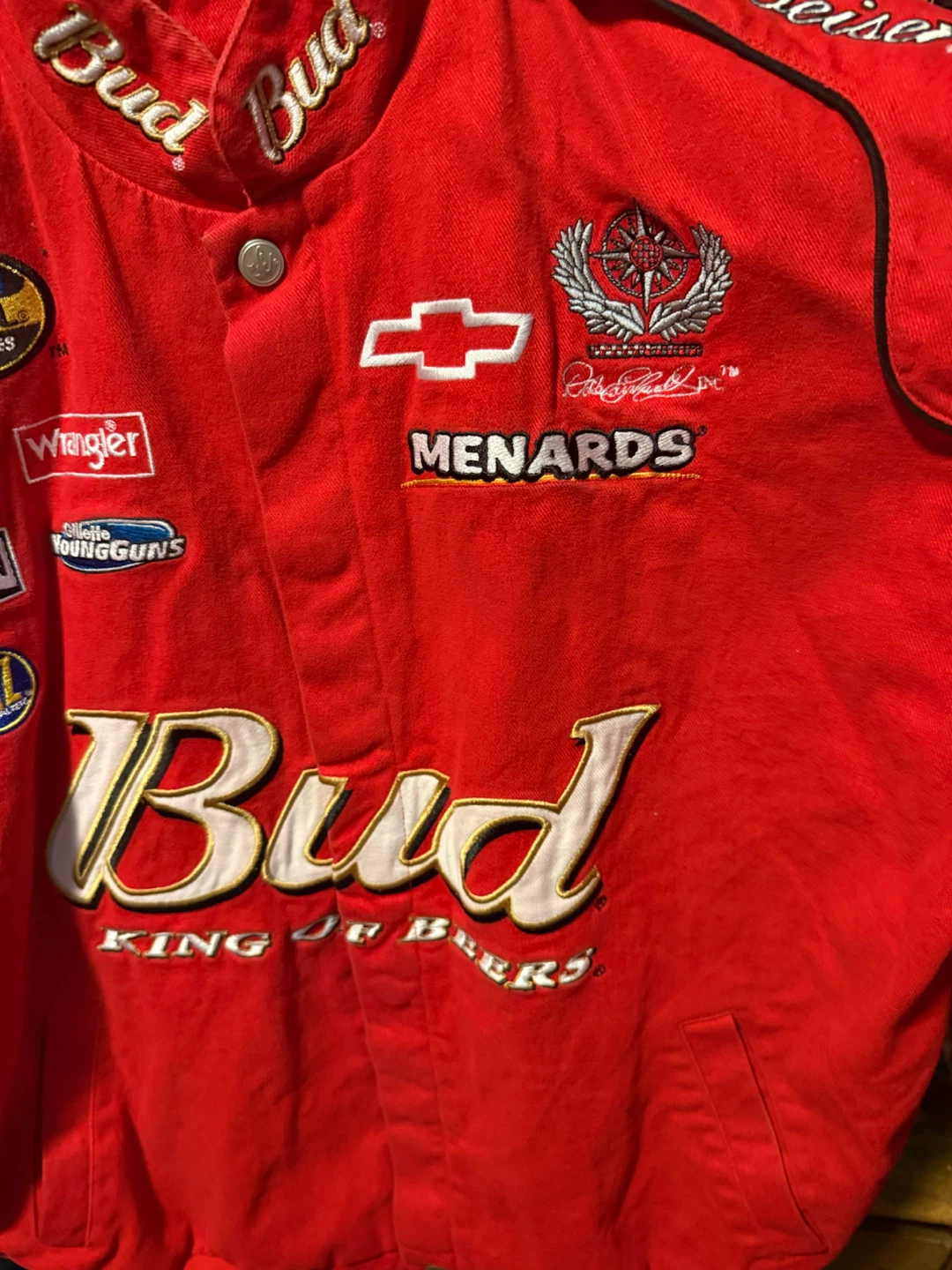 Budweiser King of Beers NASCAR Racing Jacket - photo 3