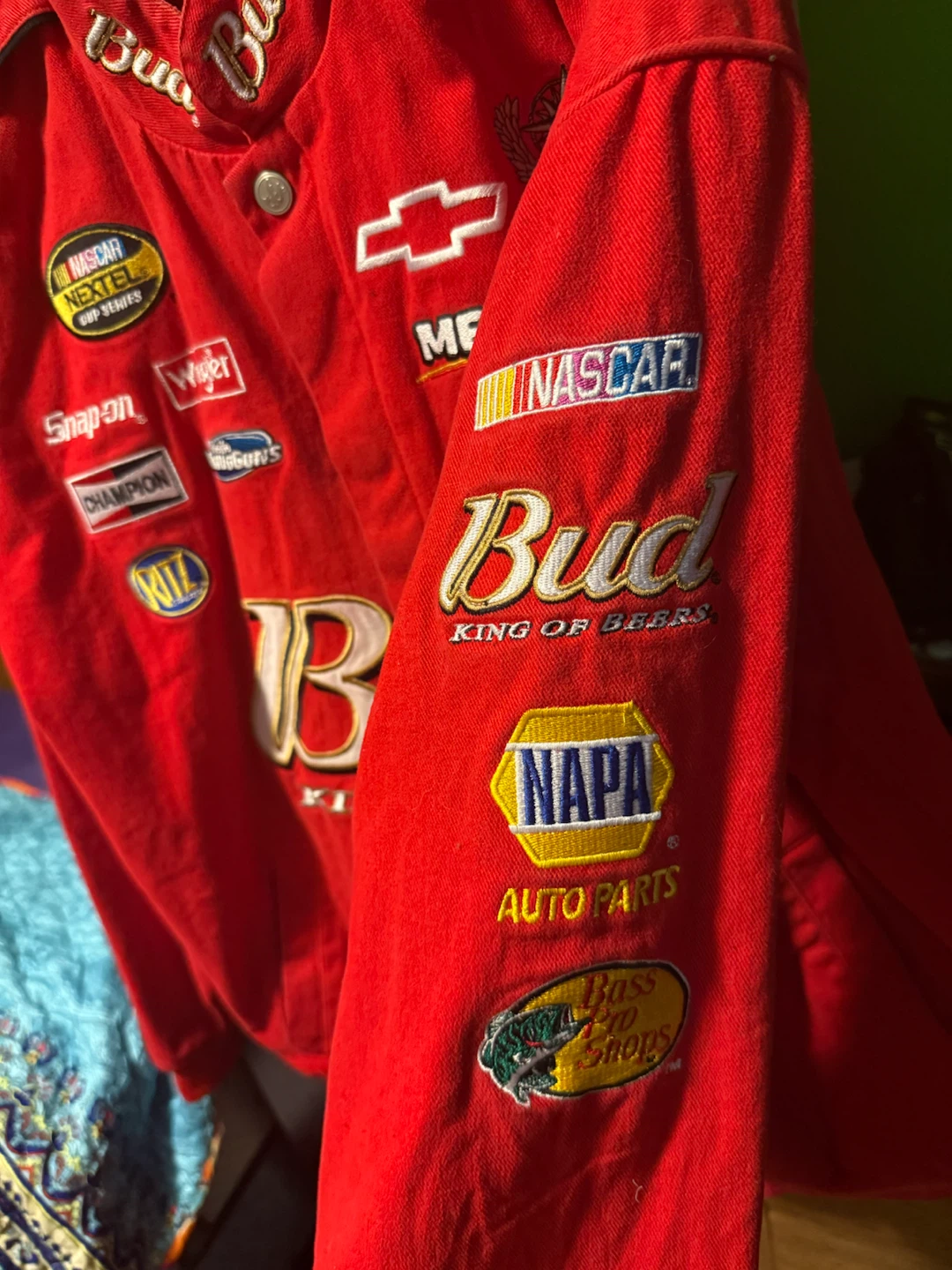 Budweiser King of Beers NASCAR Racing Jacket - photo 4