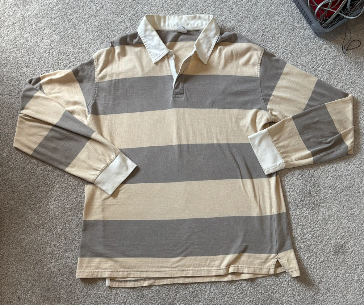 Urban Outfitters Striped Rugby Shirt - XL