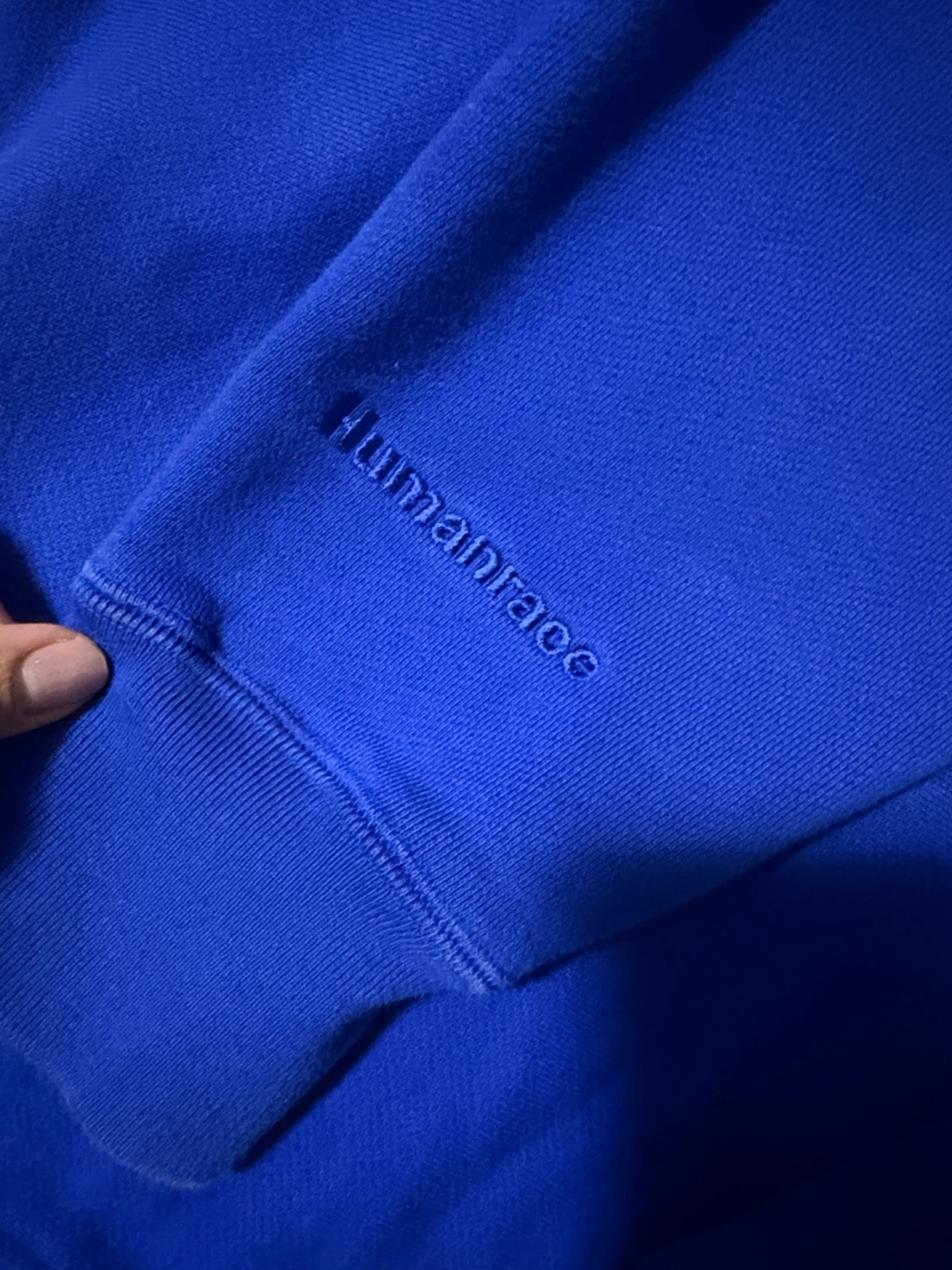 Adidas Pharrell Williams Humanrace Crewneck Sweatshirt XL Blue - photo 3