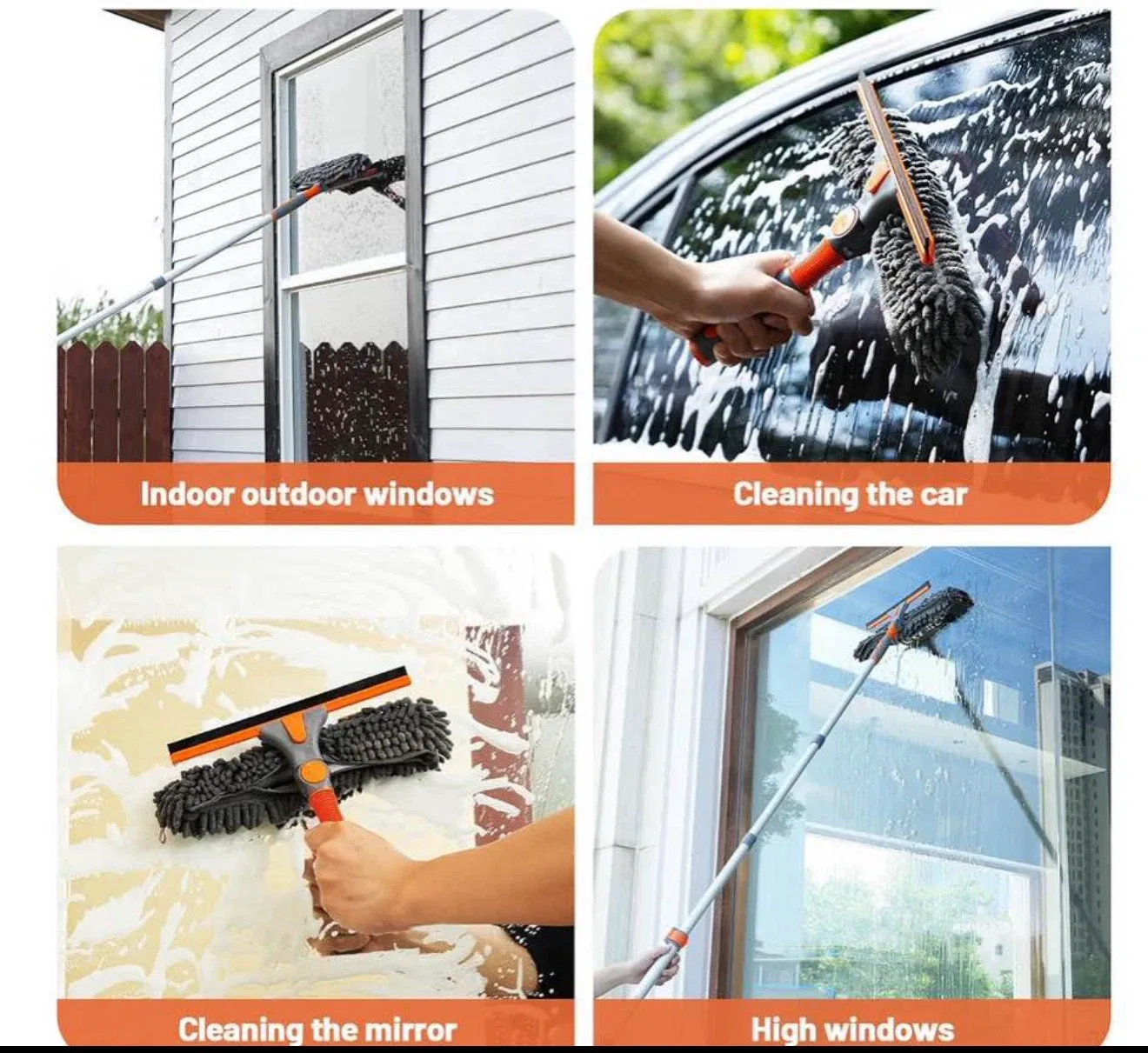Window Squeegee + Cleaning Kit (brand new) - photo 2