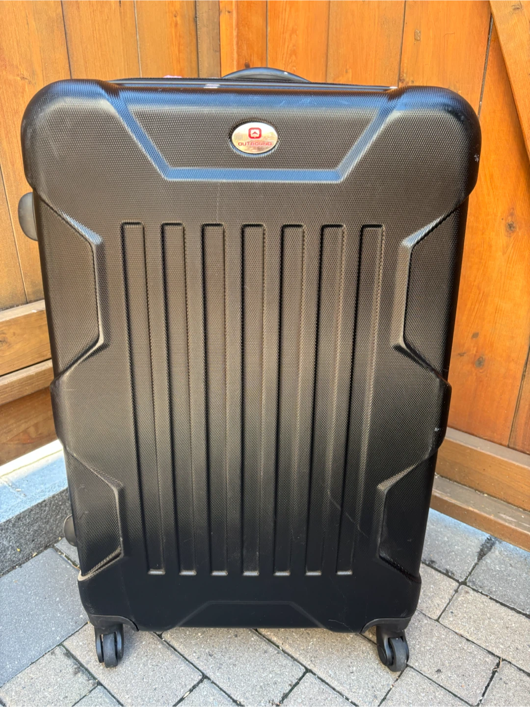 Black Delsey Luggage Suitcase