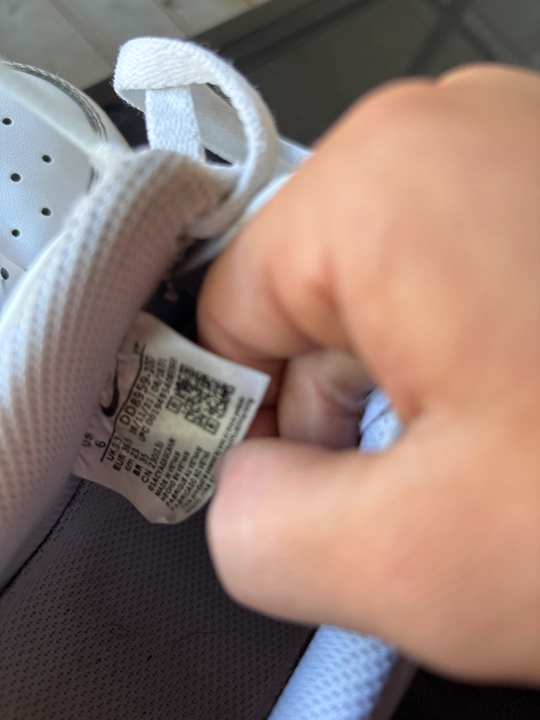 Nike Air Force 1 Low White Shoes - photo 3