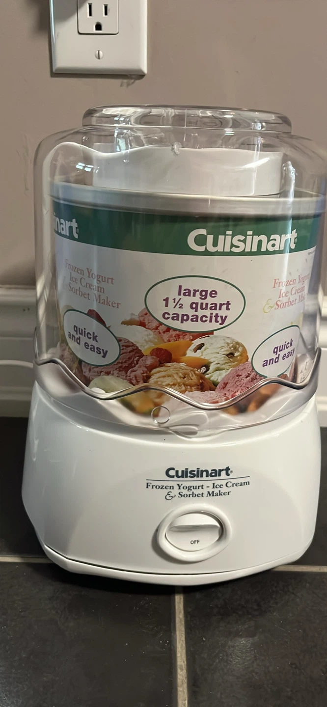 Cuisinart Frozen Yogurt - Ice Cream & Sorbet Make
