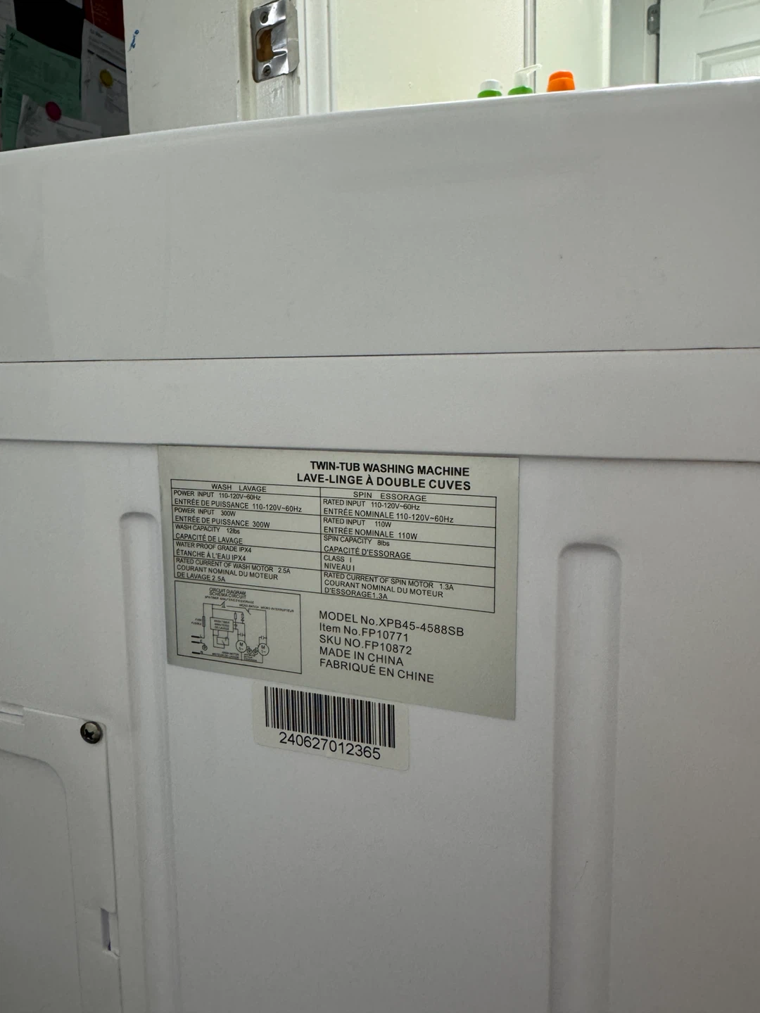 Twin-Tub Washing Machine - photo 3
