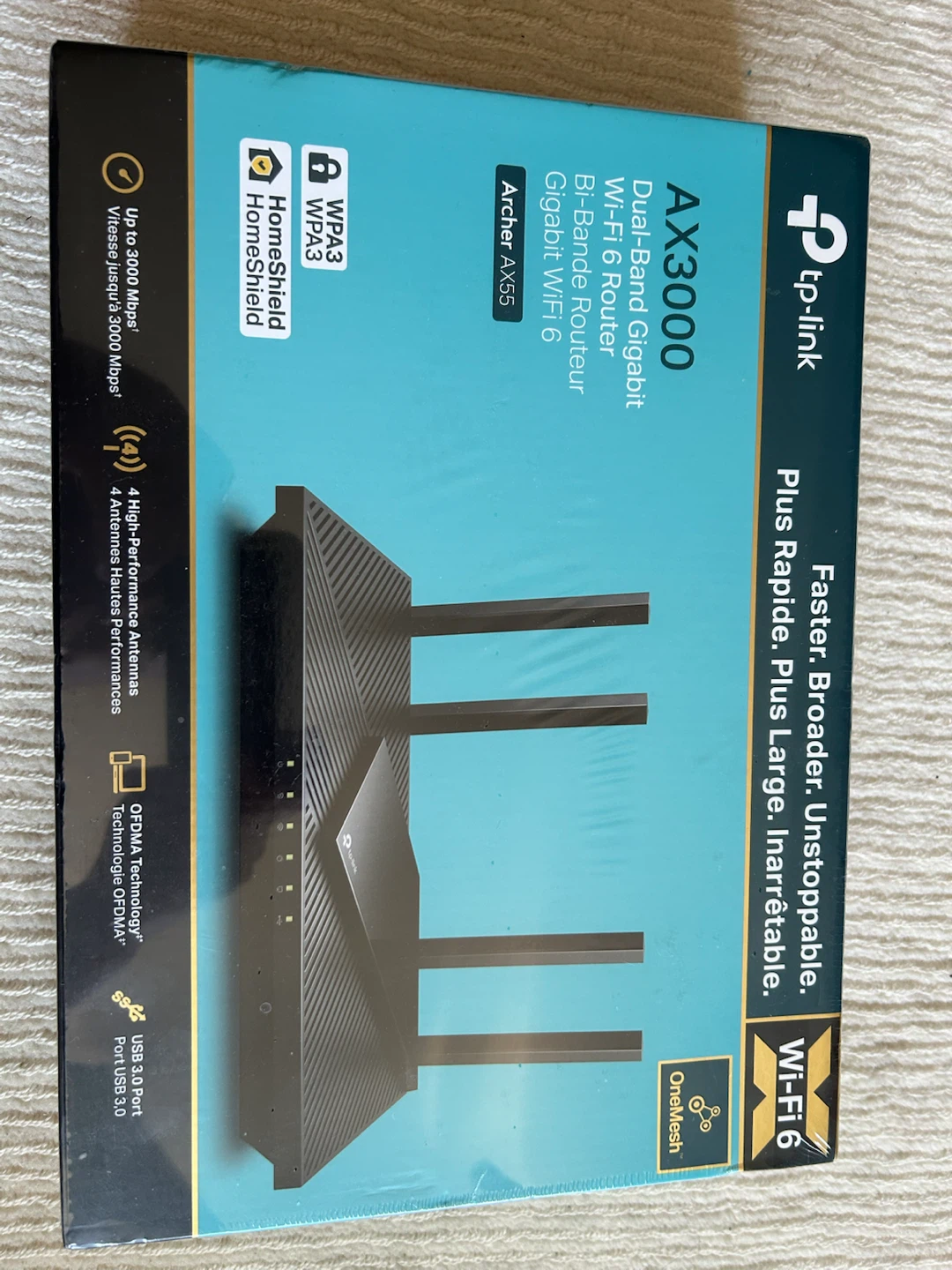 *BRAND NEW*TP Link AX3000 Dual Band Gigabit WI-FI 6 Router