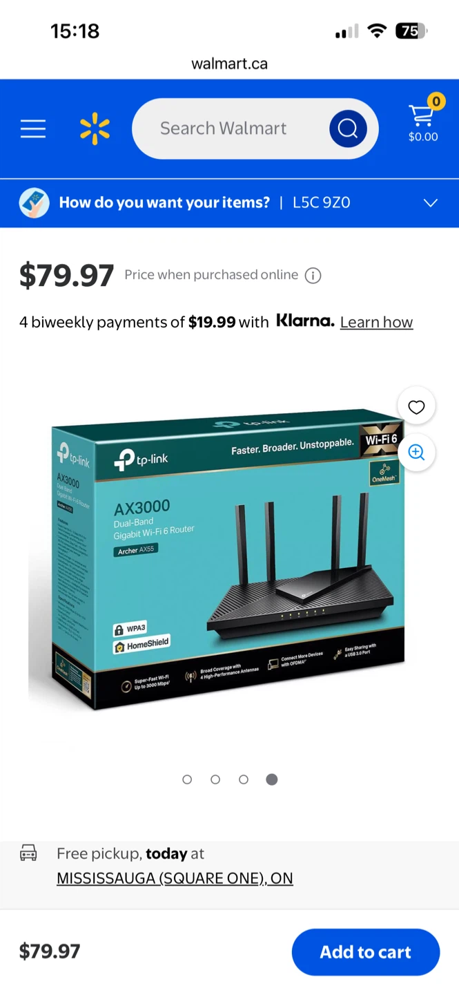 *BRAND NEW*TP Link AX3000 Dual Band Gigabit WI-FI 6 Router - photo 2