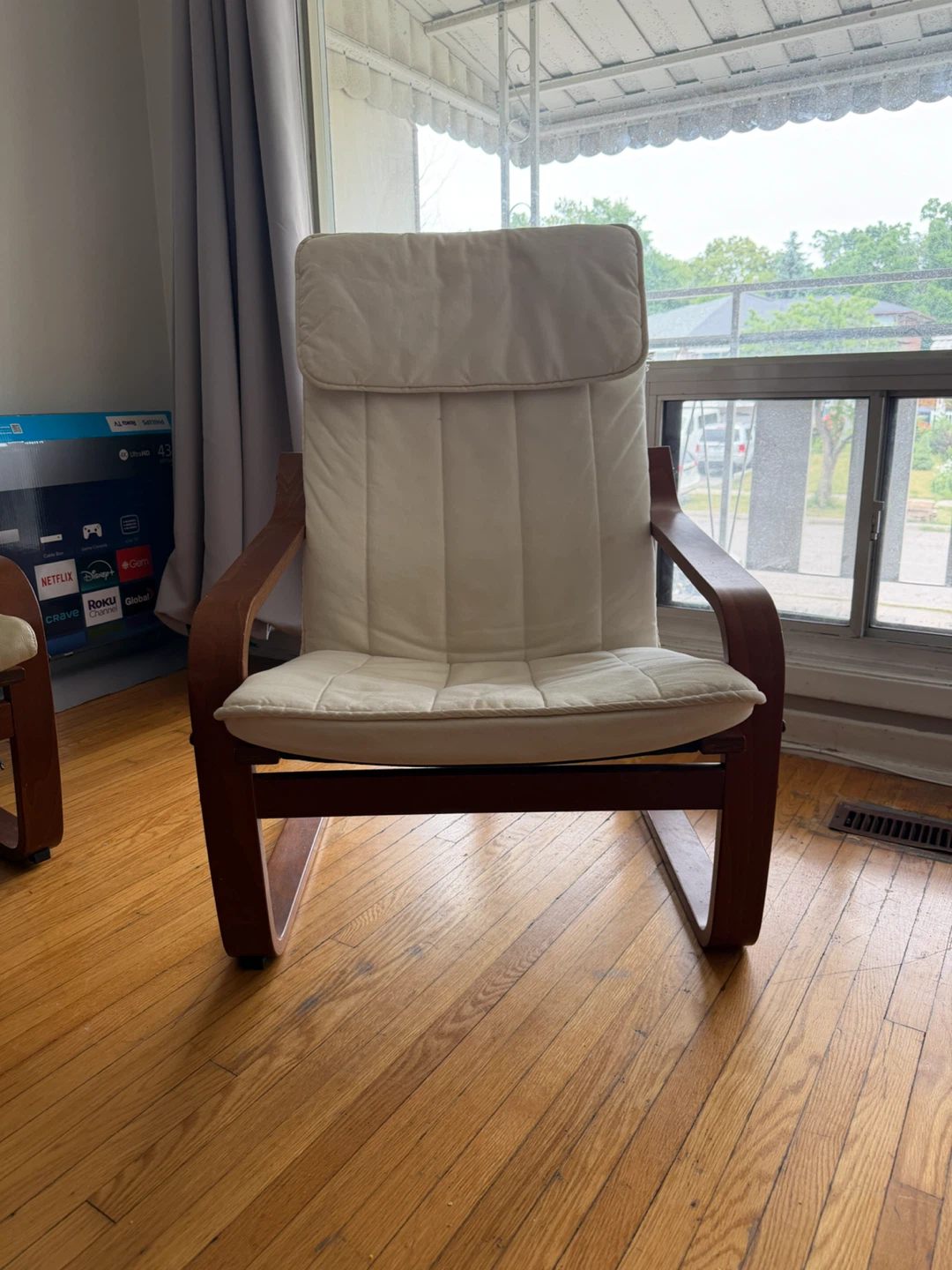 IKEA Poäng Armchair - Wood Frame