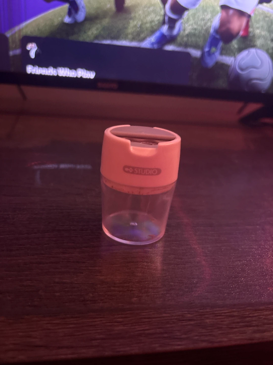 Studio Pencil Sharpener with Container