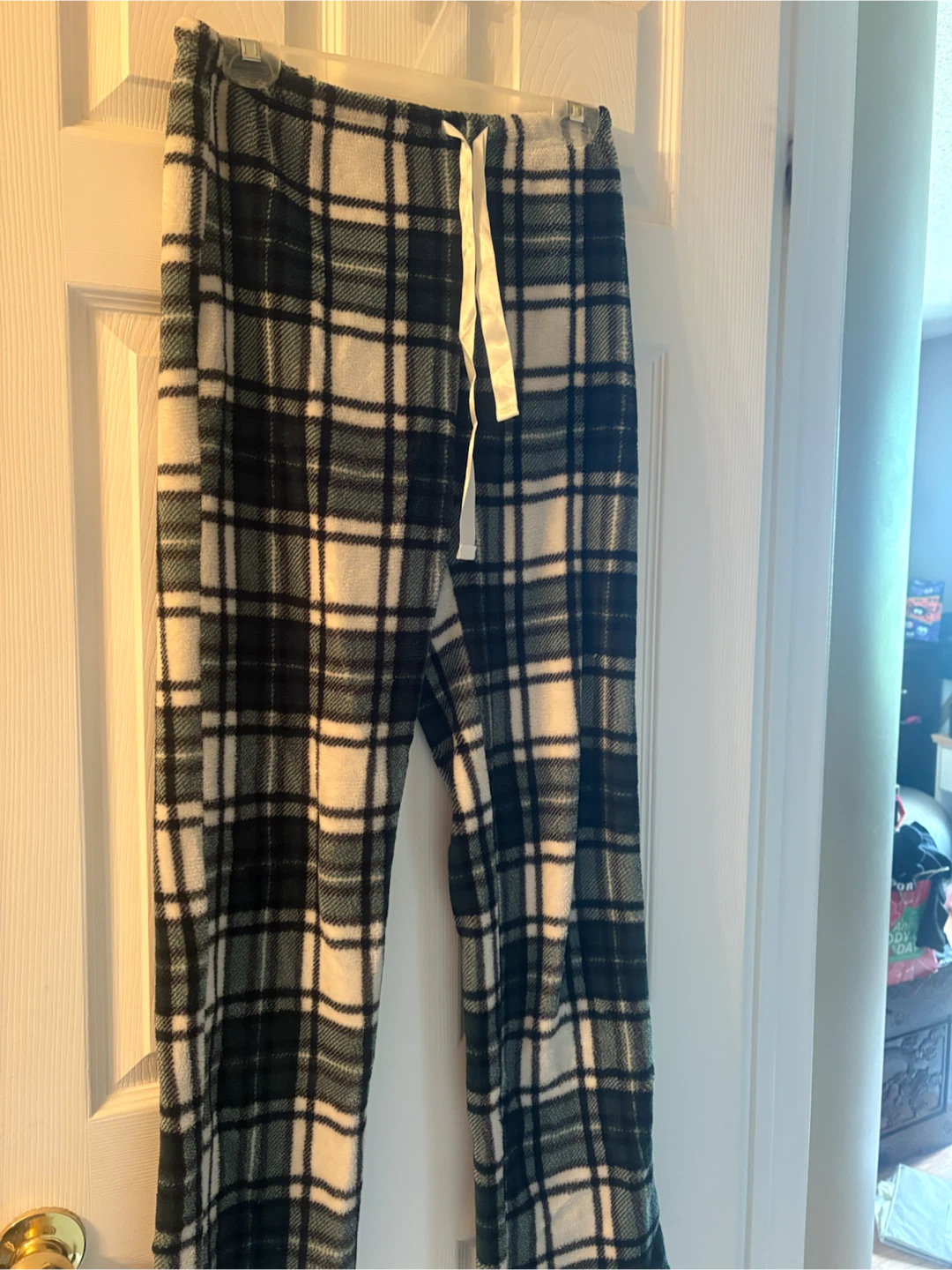 Weekend Edition Plaid Fleece Pajama Pants